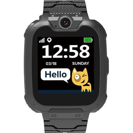 Smartwatch Canyon KW-31 Tony Kids με κάμερα και υποδοχή SIM CNE-KW31BB Black. Προϊόντα τεχνολογίας από το Oikonomou-shop